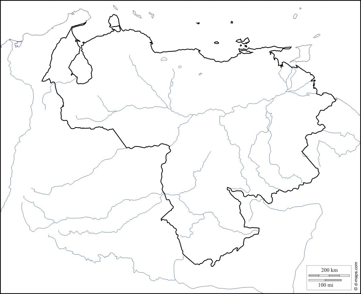 venesúela autt kort